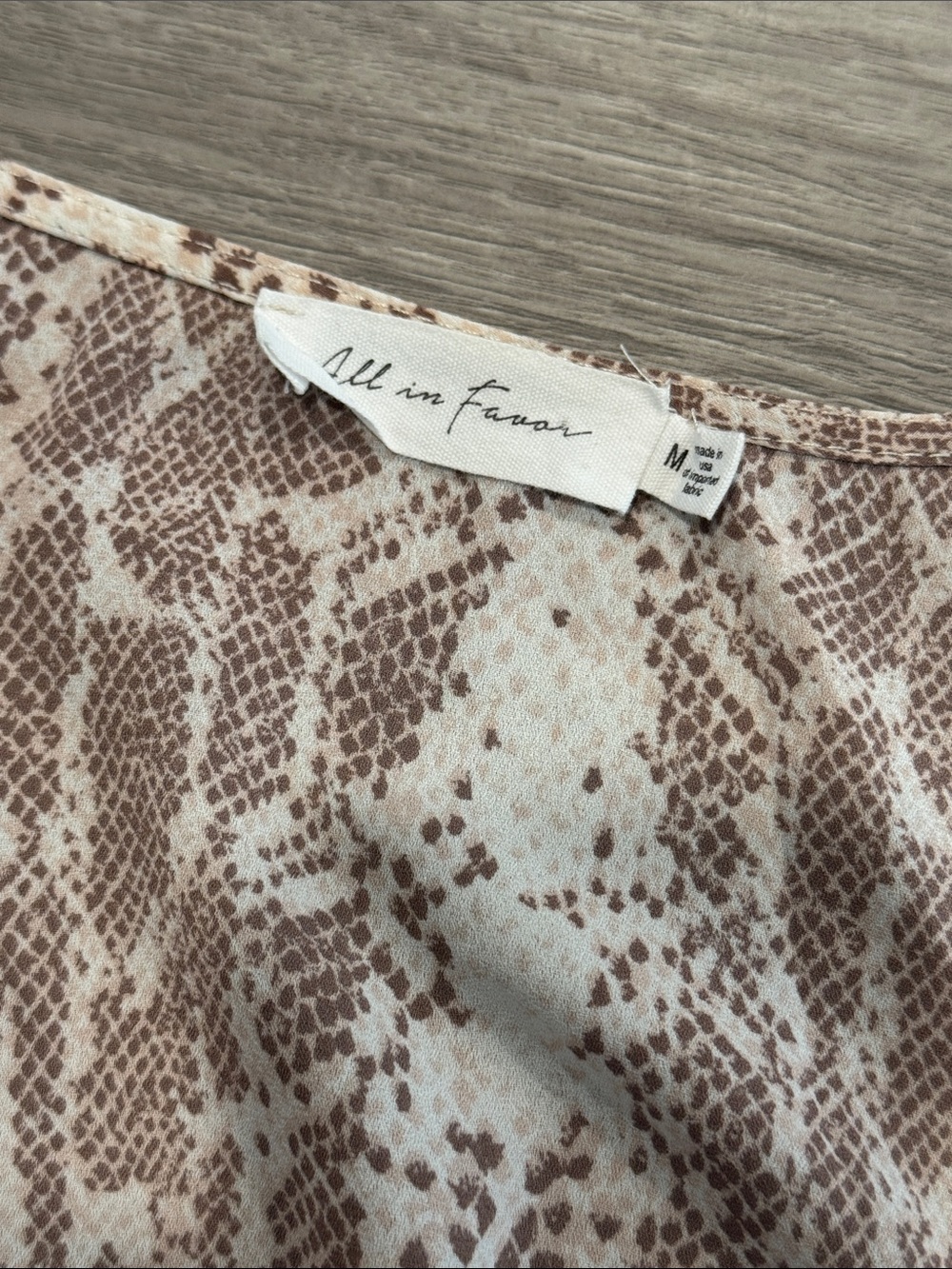Snake Print Tank - Picture 3 of 3